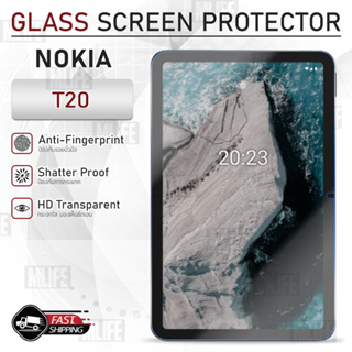 MLIFE - กระจก Nokia T20 Tablet เต็มจอ ฟิล์มกระจก ฟิล์มกันรอย กระจก เคส ฟิล์มหลัง ฟิล์มหลังเครื่อง Glass Case Back Film