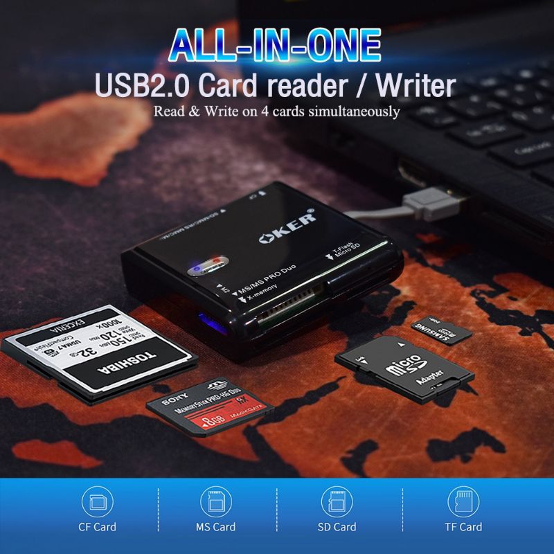 ส่งเร็ว-oker-card-reader-usb2-0all-in-one-card-reader-c-2001