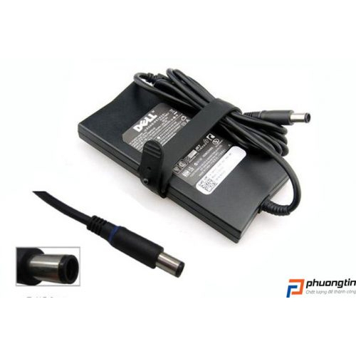 Alimentatore Dell 130W 19.5V 6.7A Usato Con Spinotto 7.4x5.0mm + Adattatore 4.5x3.0mm - Per Latitude, XPS, Vostro
