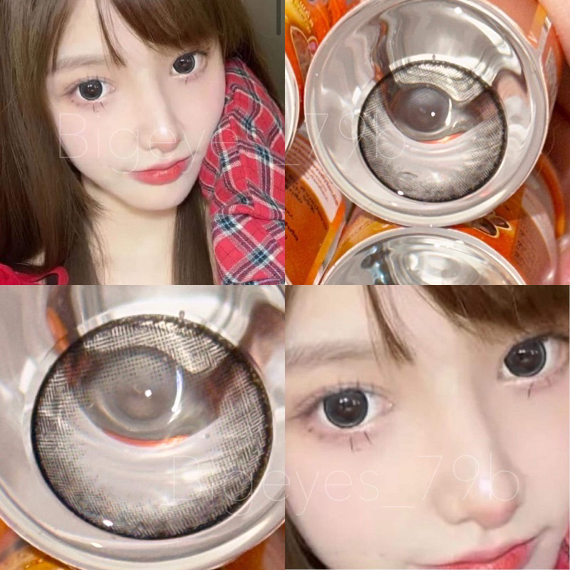 บิ๊กอายสีดำ-ขนาดตาโต-bigeyes-black-กรองแสง-uv-บิ๊กอาย-คอนแทคเลนส์-bigeye