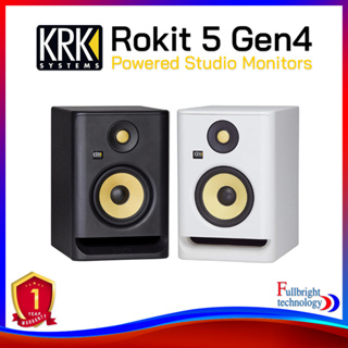 ภาพหน้าปกสินค้าKRK Rokit 5 G4 Powered Studio Monitor (Pair) ลำโพงมอนิเตอร์ขนาด 5 นิ้ว (ราคาต่อคู่) รับประกันศูนย์ไทย 1 ปี แถมฟรี! ปลั๊กไฟ Toshino ที่เกี่ยวข้อง
