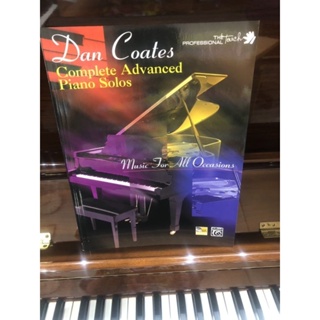 DAN COATES - COMPLETE ADVANCED PIANO SOLOS (WB)
