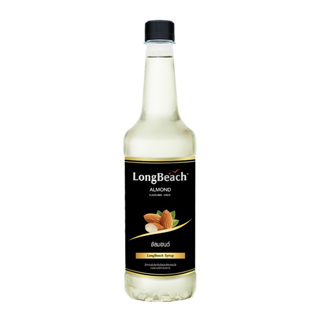 LongBeach Almond Syrup ลองบีชไซรัปอัลมอนด์ 740ml.