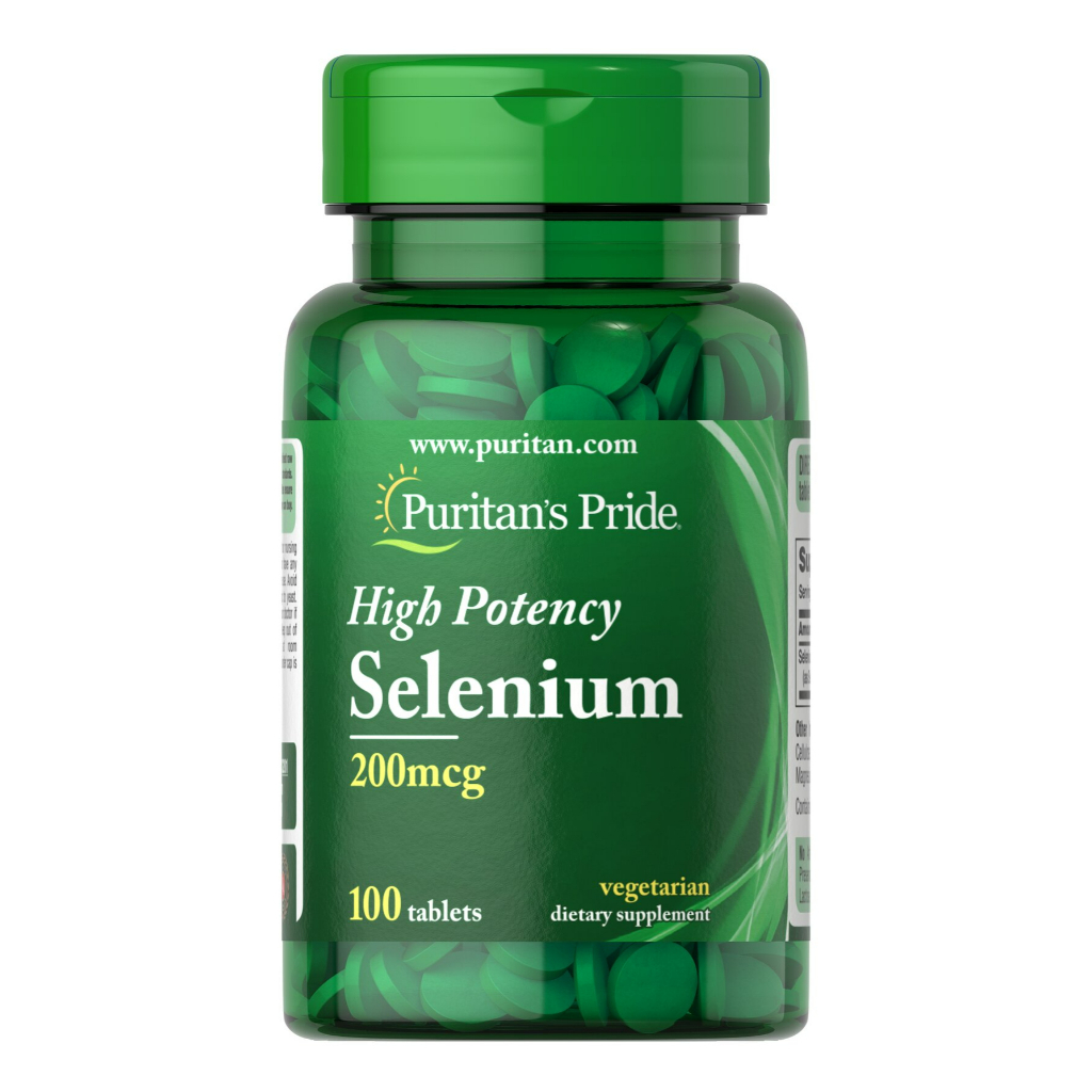 puritan-selenium-200-mcg-100-tablets-ซีลีเนียม