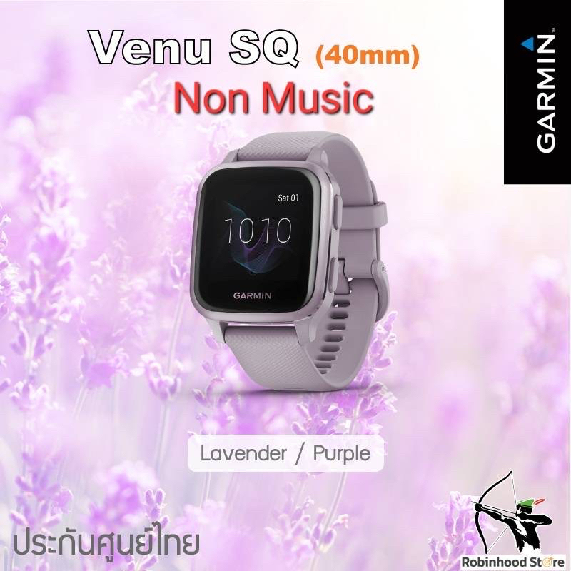 Garmin Venu SQ Music / Venu SQ นาฬิกามี GPS วัด Pulse Ox , HR ,ความ