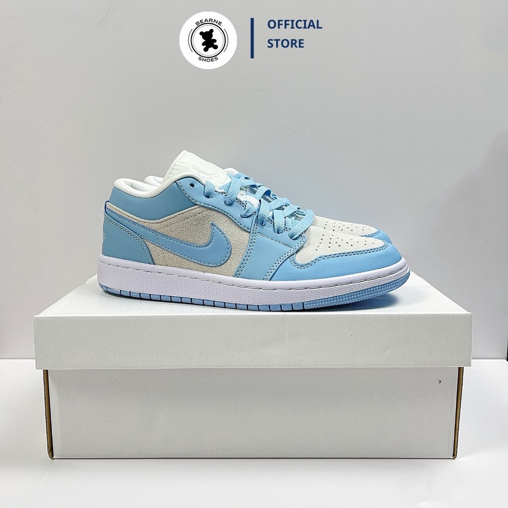 nike-air-jordan-1-low-university-blue-สินค้าถ่ายจากงานจริง-ของแท้100