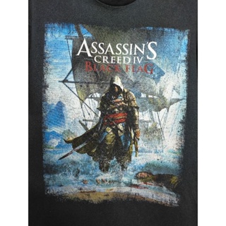 เสื้อยืด มือสอง ลายเกมส์ Assassins Creed อก 40 ยาว 27