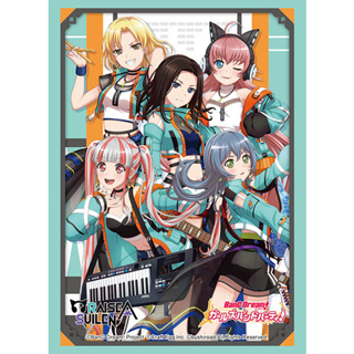 Bushiroad Sleeve HG Vol.3432 BanG Dream! Girls Band Party! RAISE A SUILEN 2022 (ซองคลุมการ์ดขนาด WS BF MTG Rebirth75ซอง)