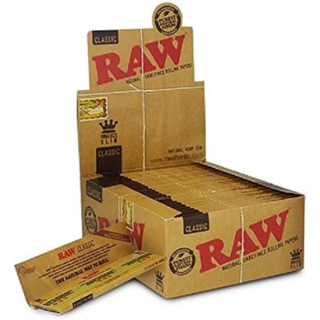 กระดาษโรล Raw  classic Kingsize ขนาด 110 mm. ยกกล่อง