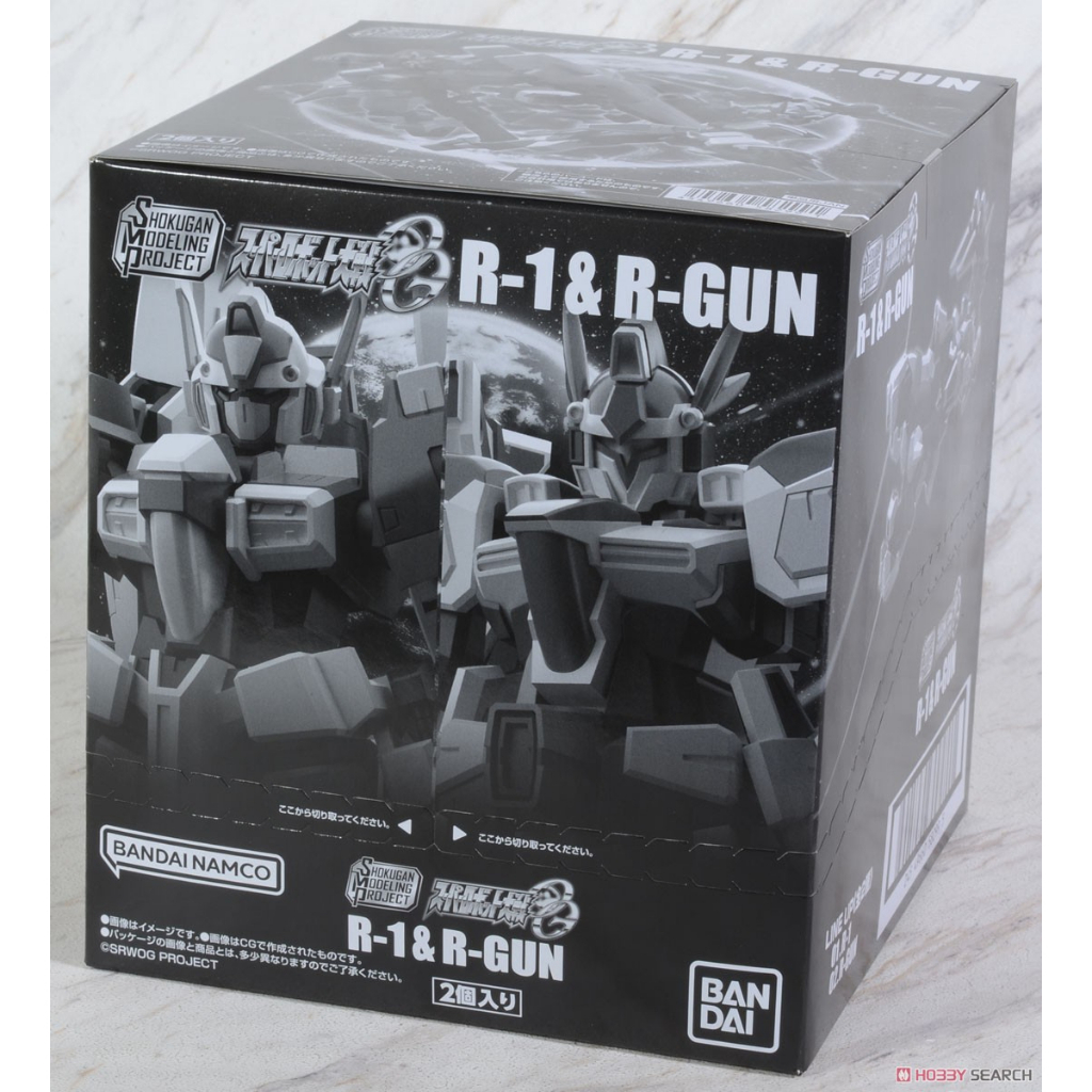 พร้อมส่ง-smp-shokugan-modeling-project-super-robot-wars-og-r-1-amp-r-gun