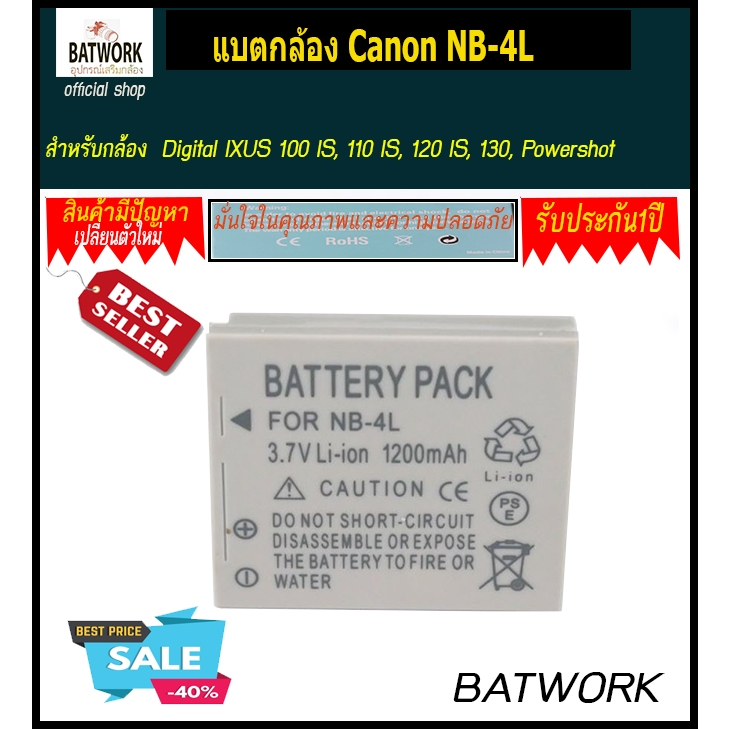Chargeur compatible avec CANON POWERSHOT SD1000 | Leroy Merlin
