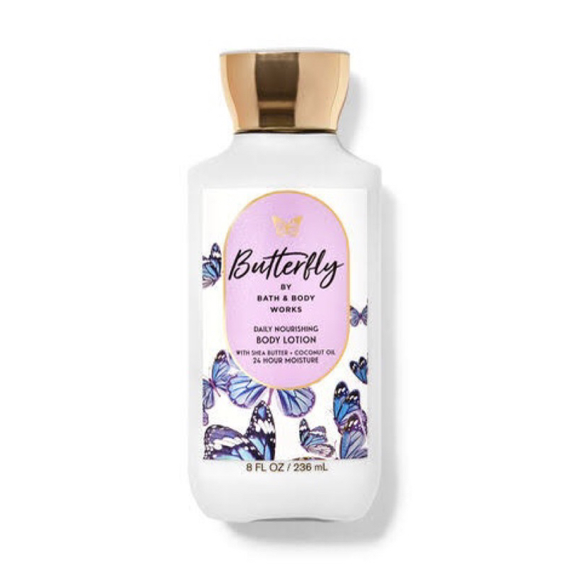 Bath & Body Works BUTTERFLY Daily Nourishing Body Lotion 236ml. ของแท้