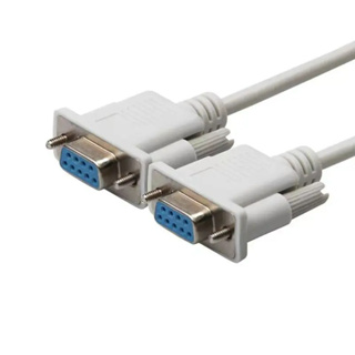 สาย Serial RS232 Cable 9-Pin F- F Cable DB9 เมีย-เมีย RS232 9Pin สายต่อตรง Female/Male to Female cable ผู้-เมีย ผู้-ผู้