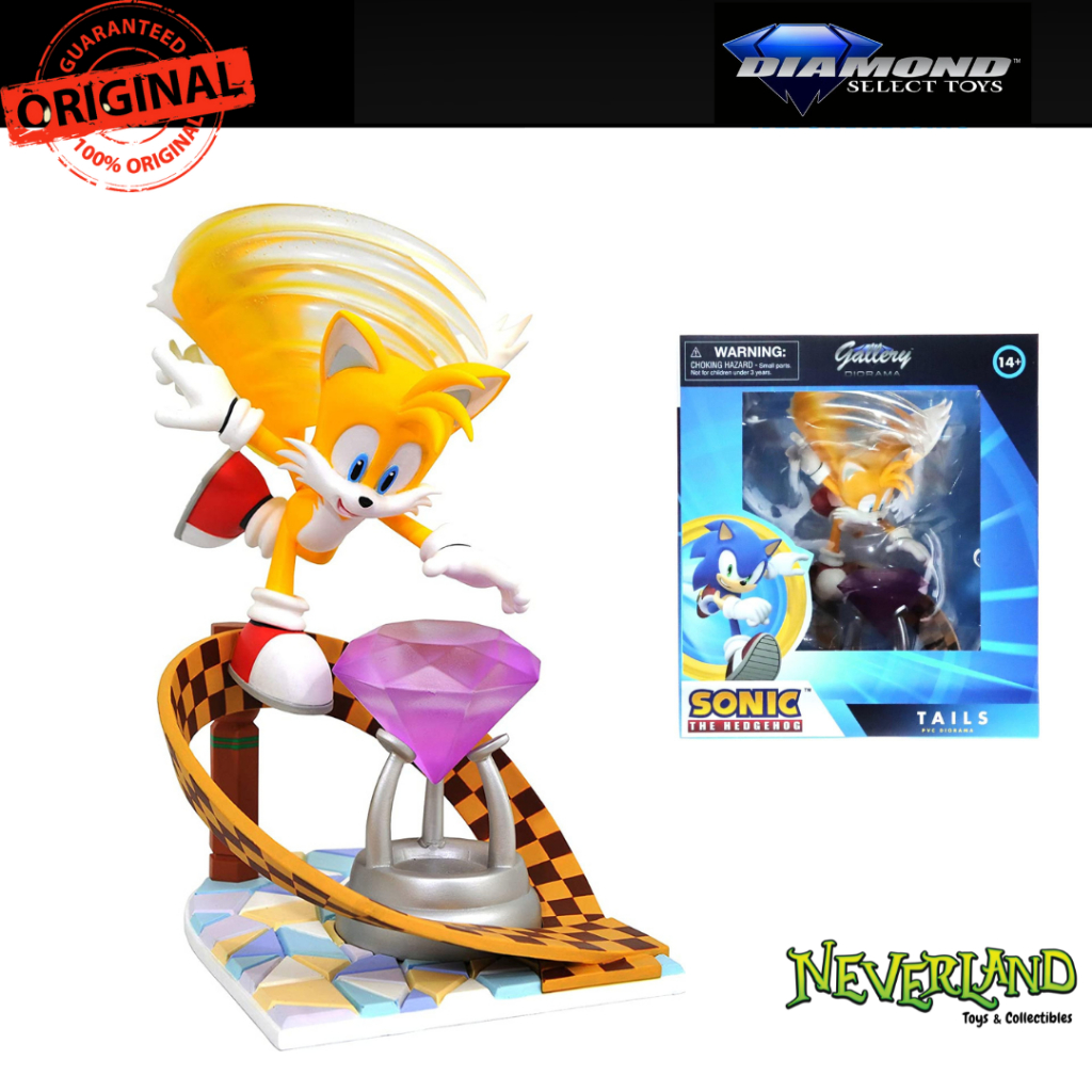 (SOLD OUT) Diamond Select Sonic Tails Gallery Statue | Shopee Thailand
