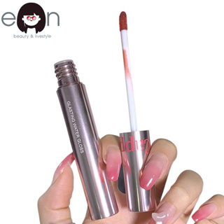 Cappulini Liquid Lip Gloss Mirror Shimmer Glitter Waterproof Non-Stick Not Easy To Decolorize Sexy Red ลิปสติก