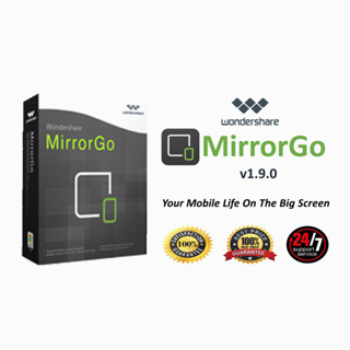 (Windows) Wondershare MirrorGo v1.9.0 [2019 Full Version]