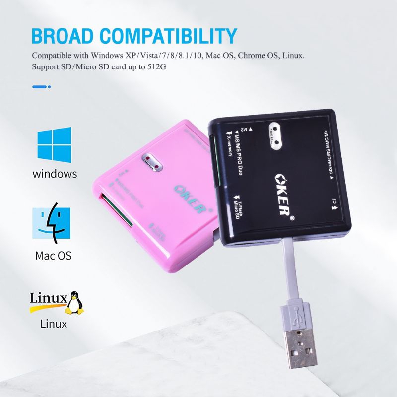 ส่งเร็ว-oker-card-reader-usb2-0all-in-one-card-reader-c-2001