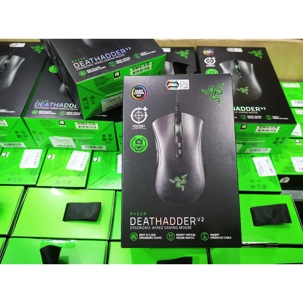 Mouse (เมาส์) RAZER DEATHADDER V2, MSI CLUTCH GM30 **สินค้าใหม่ มือ1 ...
