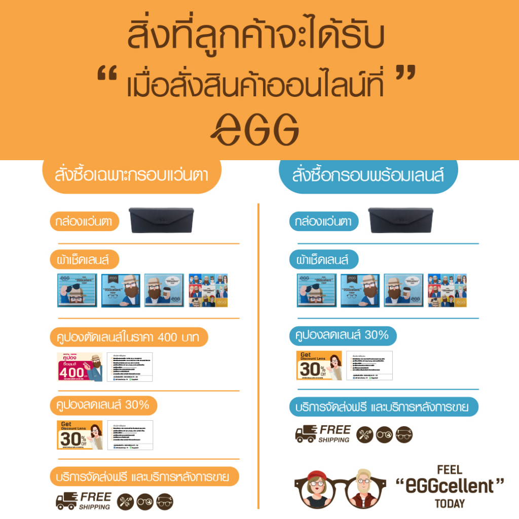 ฟรี-คูปองเลนส์-egg-แว่นสายตาแฟชั่น-รุ่นfegg05221063