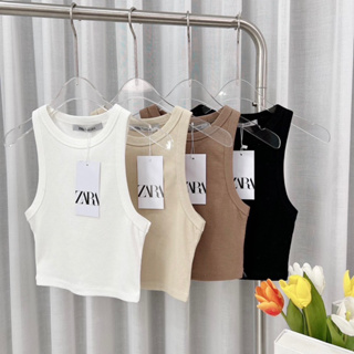 (Flash sale) Baby Crop เสื้อกล้ามขอบใหญ่