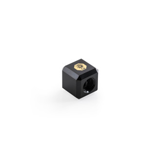 (2 PCS) Bitspower Touchaqua G1/4" T-Block (Glorious Black)