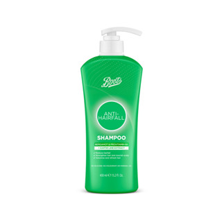 Boots Anti-Hairfall Shampoo Hair Solution Collection 450 ml. บู๊ทส์ แอนตี้-แฮร์ฟอล แชมพู แฮร์ โซลูชั่น คอลเลคชั่น 450 มล.