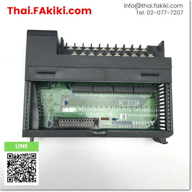 junkพร้อมส่ง-junk-a1sx40-dc-input-module-การ์ดอินพุต-สเปค-16points-mitsubishi-66-005-800