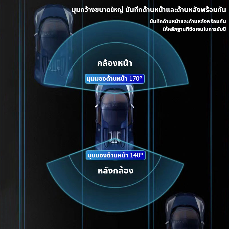 รับประกัน1ปี-รุ้นใหม่ล่าสุด-กล้องติดรถยนต์-กล้องติดรถยน-2022-2กล้อง-ด้านหน้า-ถอยหลัง-full-hd-1296p-มีไฟ-led-เติม-ชัดใ