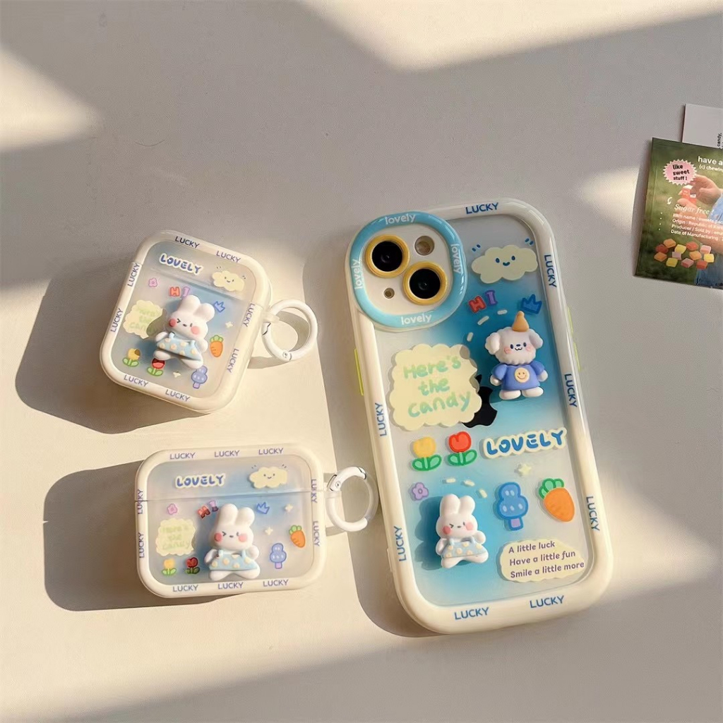 เคสแอร์พอด-2-1-pro2-case-for-airpods-3-pro-น่ารัก-การ์ตูน-การป้องกันการตก-ซิลิโคนนิ่ม-soft-case-airpod-gen-3-2021