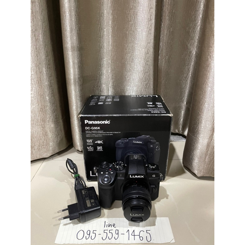 กล้อง-panasonic-g95-ติดเลนส์-14-42-จอพลิดได้-สัมผัส-wifi-4k-ชัตเตอร์-5-พัน