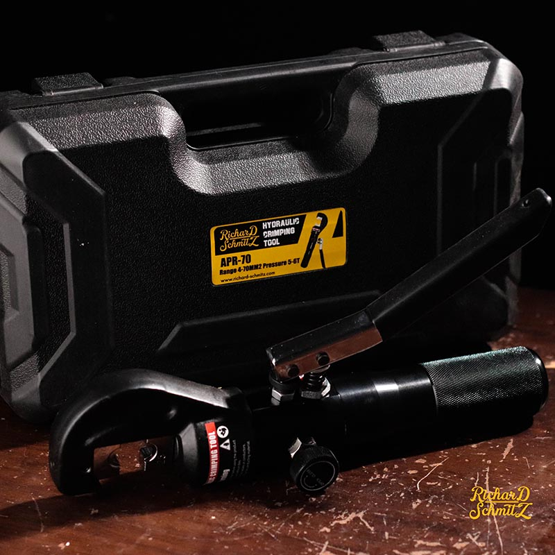 คีมย้ำหางปลา ไฮดรอลิค Richard Schmitz รุ่น APR-70 ย้ำสายไฟ | Shopee ...