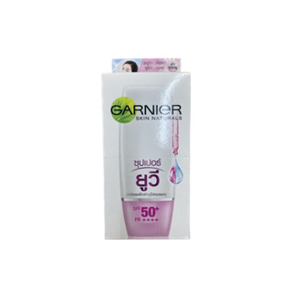 Garnier ซุปเปอร์ยูวี เนื้อครีมสีชมพู 7มล.*6ซอง [ยกกล่อง]