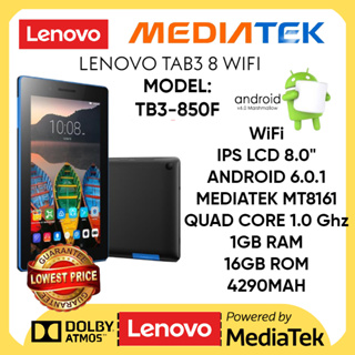 ภาพหน้าปกสินค้าLenovo Tab 3 8 TB3-850F แท็บเล็ต Android Wifi แท็บเล็ตพร้อม FHD/8 นิ้ว/Android 6.0 ที่เกี่ยวข้อง