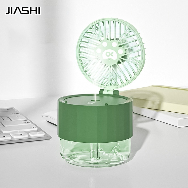 jiashi-แอร์คูลเลอร์ขนาดเล็ก-พัดลมไอน้ำ-ยูเอสบีแบบชาร์จไฟได้-แบบพกพา-ครัวเรือน-สำนักงาน-ปิดเสียง-ลมแรง