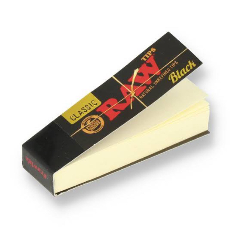 กระดาษฟิลเตอร์-raw-black-tips