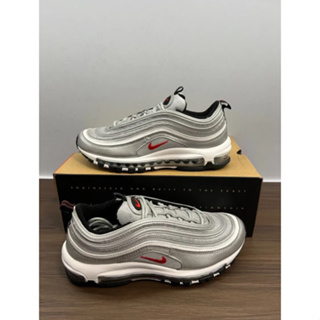 Nike Air Max 97 "Silver Bullet" Low Top Vintage Running Shoes Metal Silver Silver Bullet 2022 Edition