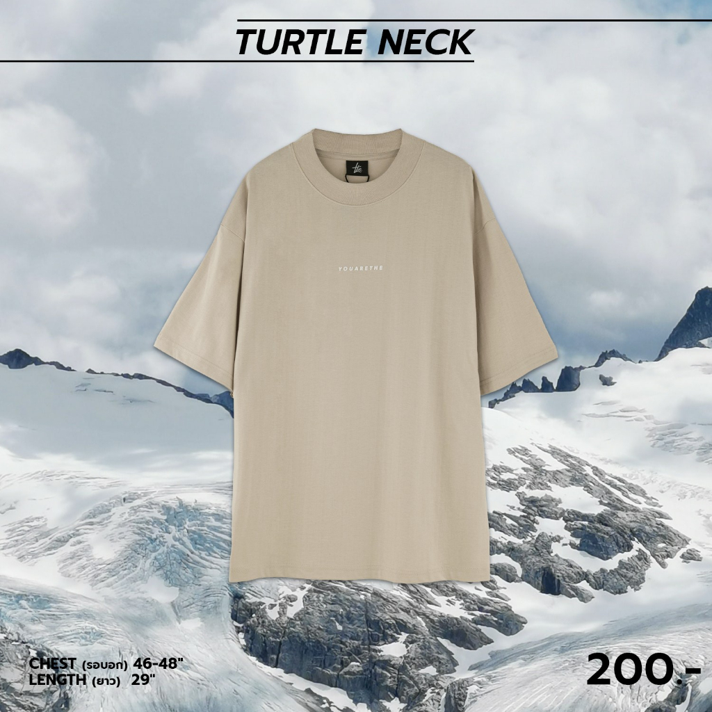 ภาพสินค้าUrthe - เสื้อยืด รุ่น TURTLE NECK จากร้าน urthe.official บน Shopee ภาพที่ 5