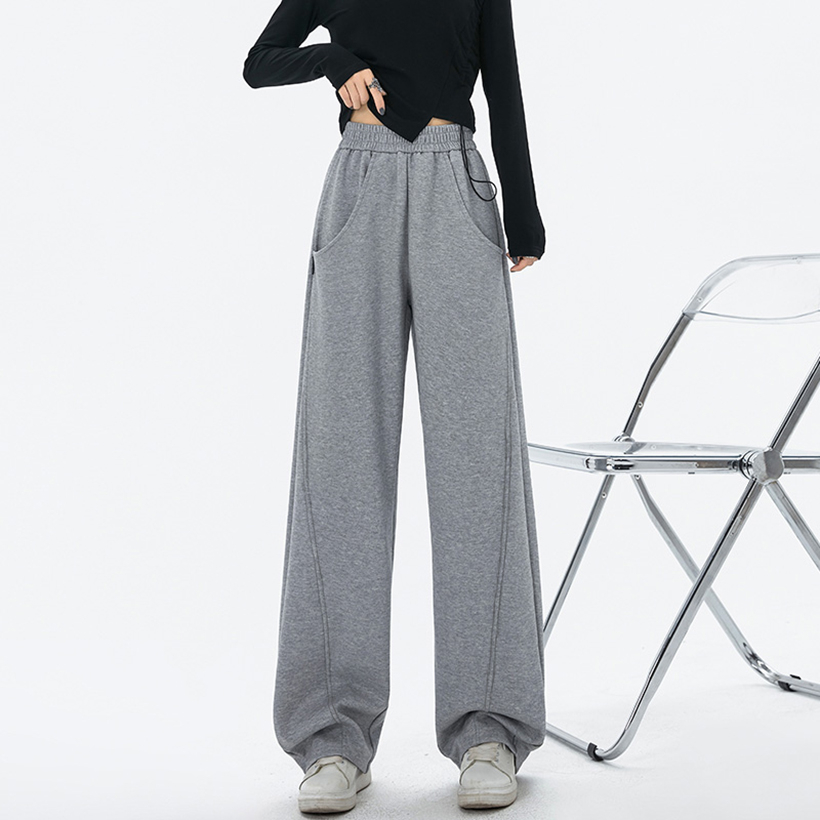 กางเกง-กางเกงเอวสูงผู้หญิง-สไตล์เกาหลี-กางเกงเต้น-s-2xl-กางเกงวอร์ม