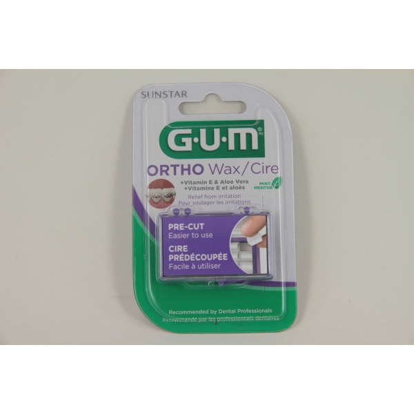 GUM ORTHO WAX/CIRE ขี้ผึ้งติดที่อุปกรณ์จัดฟัน Shopee Thailand