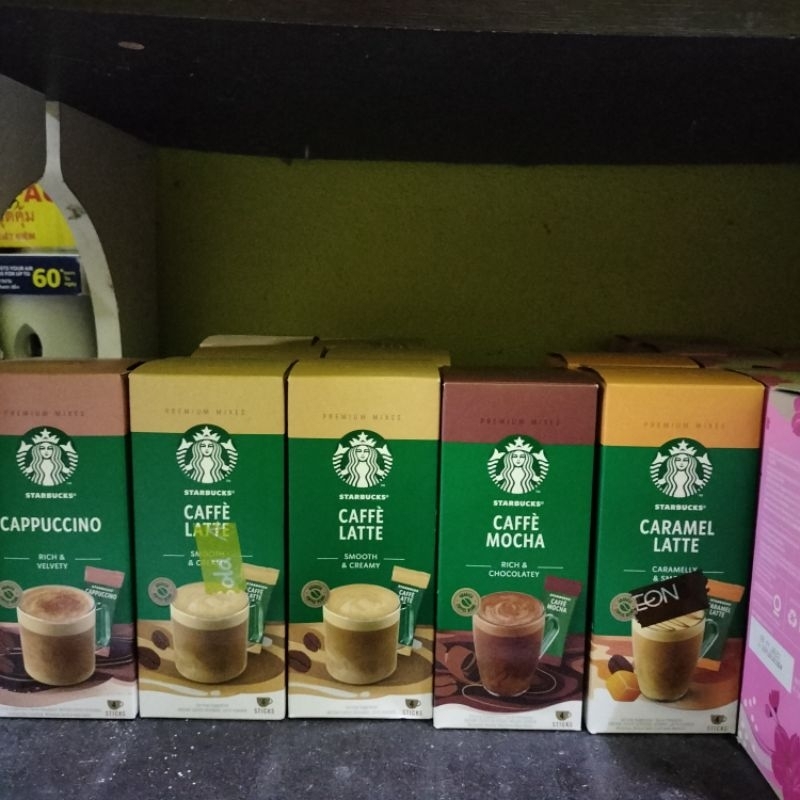 Starbucks Premium mixer แบบกล่อง Shopee Thailand
