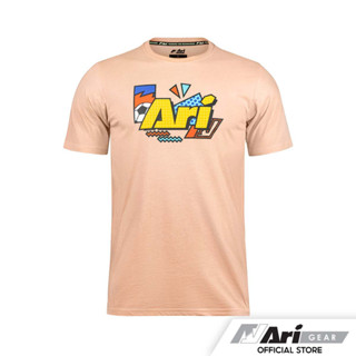 ARI FESTIVE COLORFUL LIFESTYLE TEE - ORANGE/YELLOW/BLACK เสื้อยืด อาริ คัลเลอร์ฟลู ไลฟ์สไตล์ สีส้ม