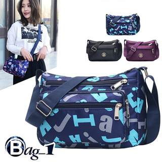 bag_1(BAG1160)กระเป๋าสะพายผ้าไนล่อนช่องเยอะมีหลากหลายลายราคาถูกสุด