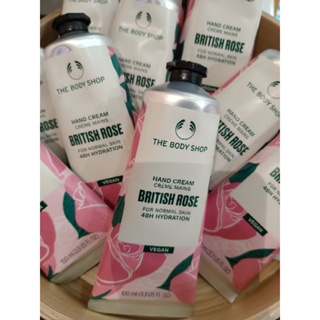 THE BODY SHOP BRITISH ROSE HAND CREAM 100ML