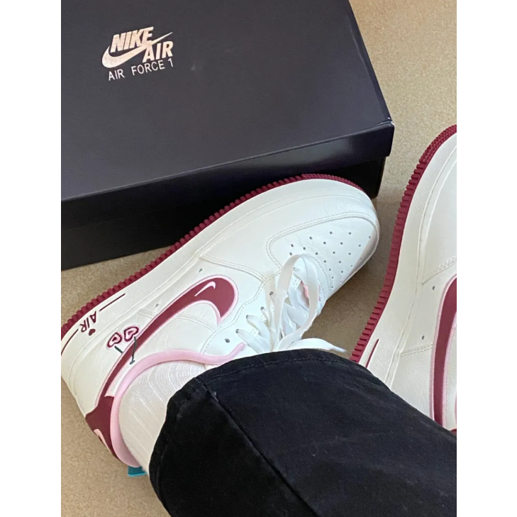 nike-air-force-1-low-07-lx-valentines-day-ชมพู-ของแท้-100