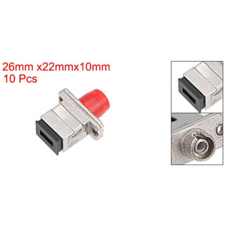 ต่อตรง SC / FC ตัวแปลงหัวไฟเบอร์ SC To FC หัวต่อกลาง ตัวต่อกลาง Fiber Optic Adapter SC to FC Single Mode network