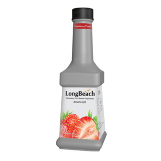 LongBeach Strawberry Puree ลองบีชเพียวเร่สตรอว์เบอร์รี่ 900ml.