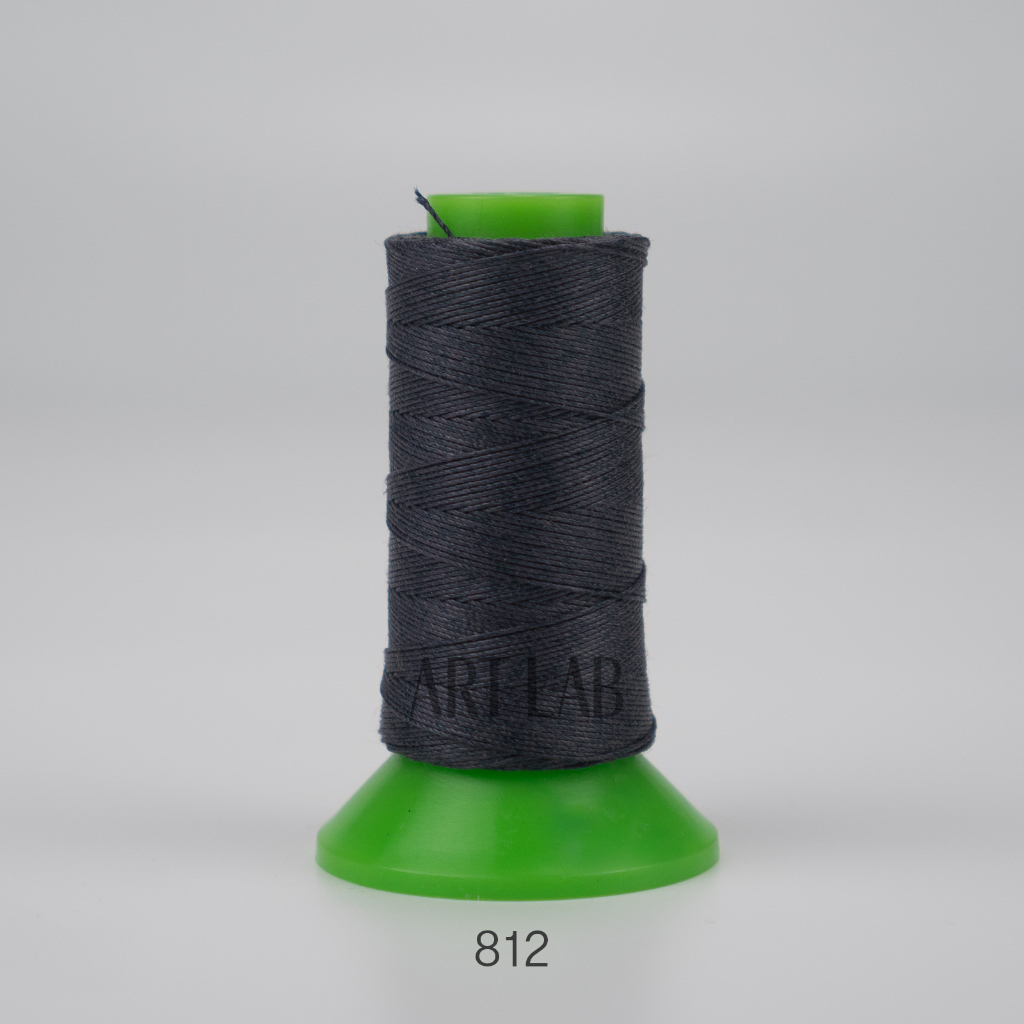 แบ่งขาย 10 เมตร ด้ายลิน Lin Cable Waxed Polycotton จากฝรั่งเศส Sajou ...