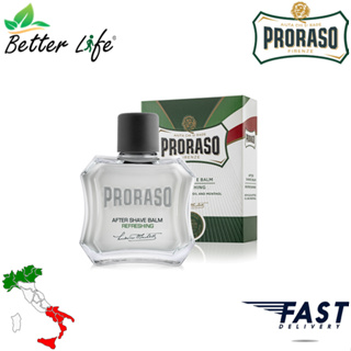 [พร้อมส่ง] Proraso Refreshing After Shave Balm ผลิตภัณฑ์บำรุงผิวหน้า ครีม หลังการโกนหนวด 100 ml