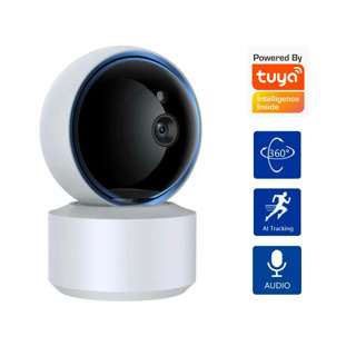 ภาพหน้าปกสินค้าพร้อมส่ง Tuya กล้อง IP WIFI ในร่ม360 ° Dome Home Security กล้อง Night Vision Baby Monitor กล้องวงจรปิดกล้อง WIFI ซึ่งคุณอาจชอบสินค้านี้