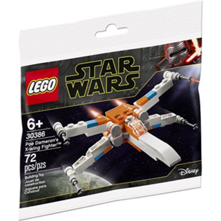 Lego Star Wars Poe Damerons X-Wing Fighter 30386